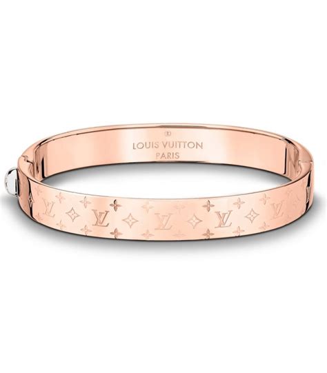 lv bracelet gold|louis vuitton rose gold bracelet.